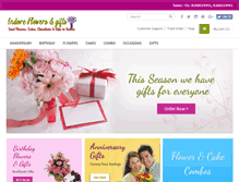 Tablet Screenshot of indoreflorist.com